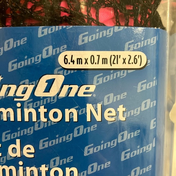 Pink Badminton Net - Picture 2 of 14